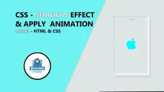 Apply animation with drop Shadow effect in - HTML CSS - Coding in short tricks - WPCode Studio