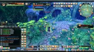 Aura Kingdom [PS] Crusader x Bard solo OW Candeo Core Hell