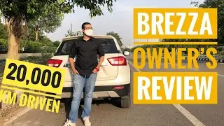 Maruti Suzuki Brezza Full Review as a long term owner!! Automatic! #Burnout20
