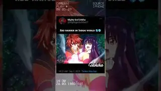 The Red Ranger Becomes an Adventurer in Another World Ep 2 Edit 🔥 | #anime #animeedit #edit #shorts