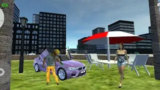 driving car in Car simulator M5 - Android Gameplay