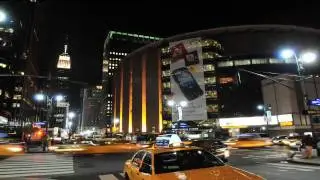HD Time Lapse of Madison Square Garden in New York City