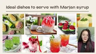 'Why Marjan syrup is a perfect for holiday dishes?