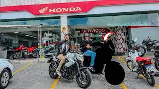 XJ6 INDO NA HONDA BUSCAR UMA MOTO ZERO KM ~ PRE&Ccedil;O DAS MOTOS