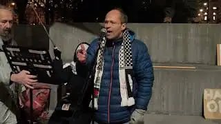 Demo - H&auml;nde weg von Venezuela - Rede von Wilhelm Langthaler