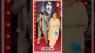 Sanjay Khan & wife honoring the legacy of Raj Kapoor at The Celebration 100 Glorious Years of RK