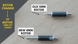Changing rotor on tp power motor 1680kv 8s