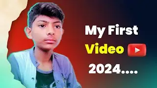 My First Video On YouTube 2024 || Tech boy Uvesh