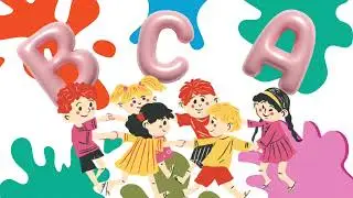 A vibrant abc song all about  Colors, ABC song ,learn colors for kids .