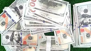 💵 Counting New Dollar Bills ASMR &ndash; Relaxing Money Handling