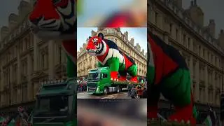 Tiger 🐅  cute AI video | Riyad Algorithm Islamic Shorts | TikTok #horts reels | YouTube viral شفا