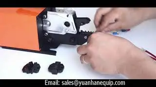 AM-10 Pneumatic Wire Crimper Tool, Pneumatic Cable Connector Crimper