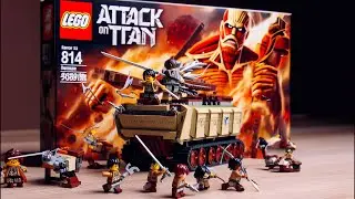 ATTACK on TITAN Lego Sets | Lego Creations from DALL&middot;E3