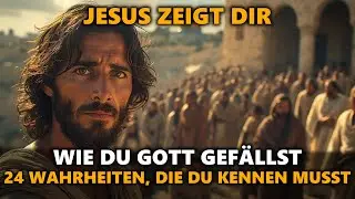 JESUS ZEIGT DIR: 24 WAHRHEITEN, WIE DU GOTT WIRKLICH GEFÄLLST ✝️🔥