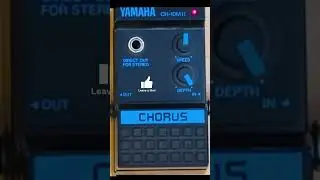 Quick Pedal Demo - Yamaha CH-10MII Chorus