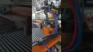 Steel panel radiator welding manufacturing machine production line