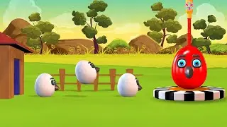 Learn Colors With 3D Angry Birds || 3D Angry Birds Nursery Rhymes ||  Prime Kids TV - Nursery Rhymes