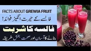Falsa Fruit Benefits - Best Falsa JUICE Recipe? - Facts about Grewia fruit-Urdu/Hindi