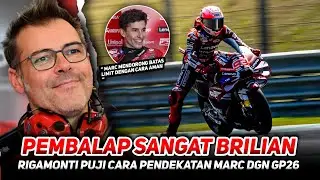Marc Marquez Cerdas❗Marco Rigamonti Puji Pendekatan Marc Mendorong GP26 Sampai LIMIT Dngan Cara Aman