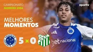 ⚽💥 Passeio Azul! Cruzeiro goleia por 5x0 e dá show | Melhores Momentos