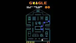 PAC-MAN: Halloween 2025 Edition Doodle l Complete gameplay