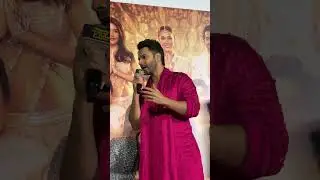 #sanyamalhotra  is a national talent, says #varundhawan!