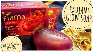 Radiant Glow Soap | Fiama BlackCurrent & Black Cherry Gel Bar | Review | Best Soap | Shruti Mishra