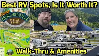 Margaritaville Pigeon Forge Walk-Thru. RV Resort & Lodge  Amenities & Review