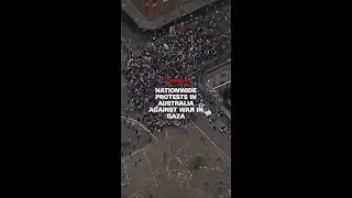Nationwide protests in Australia against war in Gaza