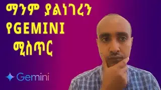 የGoogle Gemini እስካሁን ማንም ያላሳየን አጠቃቀም ሚስጥር/How to use Gemini/2026