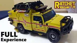 T11 Rescuer - RATCHET Oversize - Full Experience - Oversized K.O MPM11 #transformers #figure #review