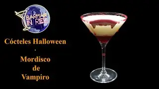 Cócteles Halloween · MORDISCO DE VAMPIRO 🎃