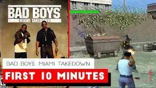 First 10 Minutes of Bad Boys: Miami Takedown - Nintendo Gamecube - Intro - Gameplay
