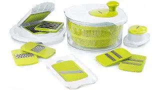 Salad Maker with 7 Interchangeable Blades