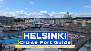 P&O Britannia Baltic Cruise Vlog: Sea Day, Epicurean Afternoon Tea & Walking into Helsinki