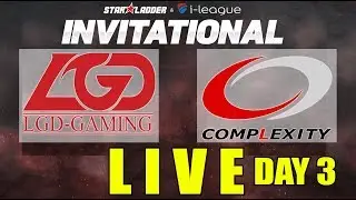 LIVE ENG -  LGD Gaming WIPED by CompLexity! SUBSCRIBED to my channel please