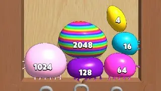Blob Merge 3D - Very Satisfying and Relaxing ASMR - Gameplay Video #Shorts