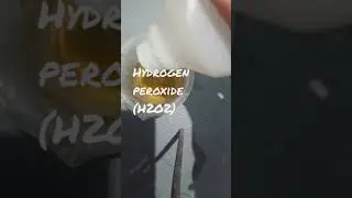 experiment with Dettol and hydrogen peroxide what happens ifwe mix Dettol in hydrogen peroxide#short