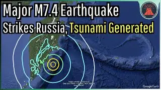 Russia Earthquake Update; Major M7.4 Earthquake Strikes, Tsunami Generated