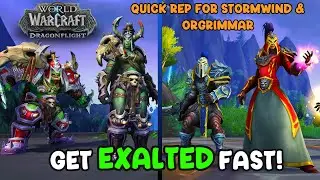How to get FAST REPUTATION for Stormwind & Orgrimmar - World of Warcraft