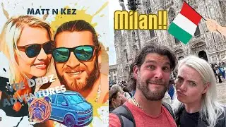 Milan Italy Travel Guide 🇮🇹 Sleep DEPRIVED! Rip off Manchester Airport 💸 #milano #italy #ebikes