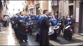 Timbalers Sant Sopar a la IV mostra de sons de la setmana santa tarragonina