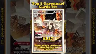Top 5 Rarest Garganacl Pok&eacute;mon Cards #pokemon #pokemontcg #pokemoncards #pok&eacute;mon #top5 #tcg