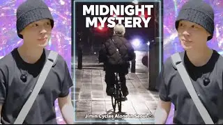 A Midnight Mystery: Jimin of BTS Cycles Alone on a Quiet Seoul Street, Netizens Sense a Bigger Story