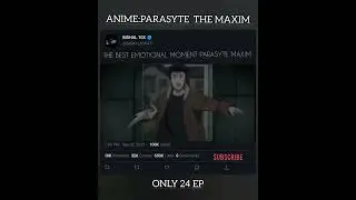 THE BEST EMOTIONAL MOMENT PARASYTE MAXIM #anime #parasytethemaxim #shortsfeed