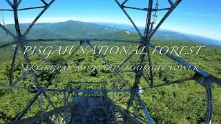 Fryingpan Mountain Lookout Tower   4K