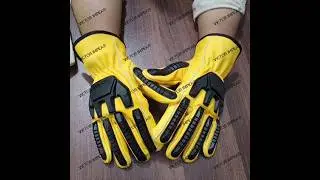 VICTOR IMPEX&reg; Leather TPR Style Mechanic 🧰 Gloves || Driver Gloves || Safety Gloves || #tprgloves