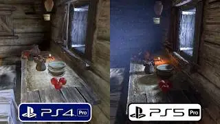 Kingdom Come: Deliverance PS4 PRO vs PS5 PRO Next-Gen Upgrade Graphics & Frame Rate Comparison