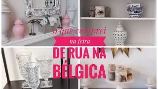 Vlog - quarta comigo - o que comprei na feira e onde usei (Bélgica )