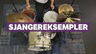 Trommesett: Sjangereksempler